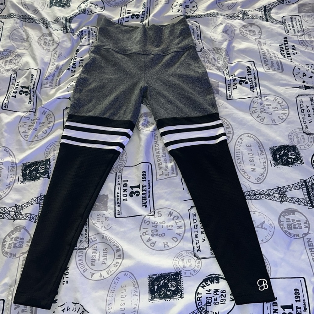 Bombshell High Waisted Sock Leggings